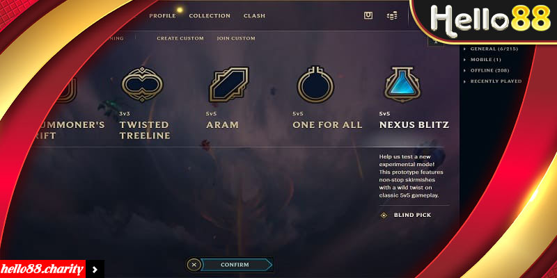 Chế độ chơi hấp dẫn mà một trong những điểm thu hút của LOL Esport